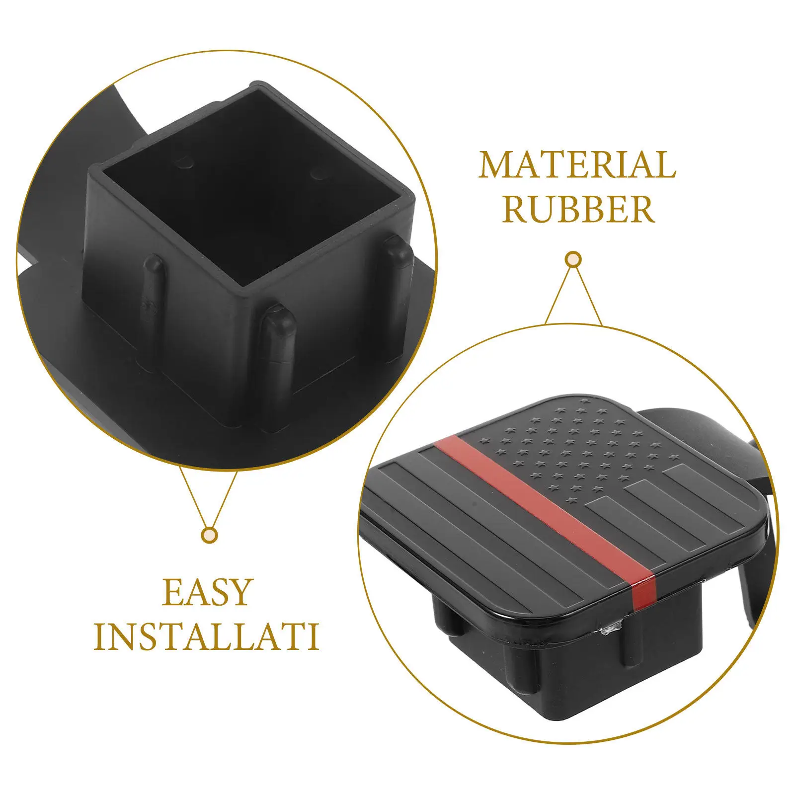 Car Hitch Cover Replacement Universal Tow Protector Convenient Install Trailer Hitch Cap Durable Tow Protector Cap
Car Hitch Cover Replacement Universal Tow Protector Convenient Install Trailer Hitch Cap Durable Tow Protector Cap