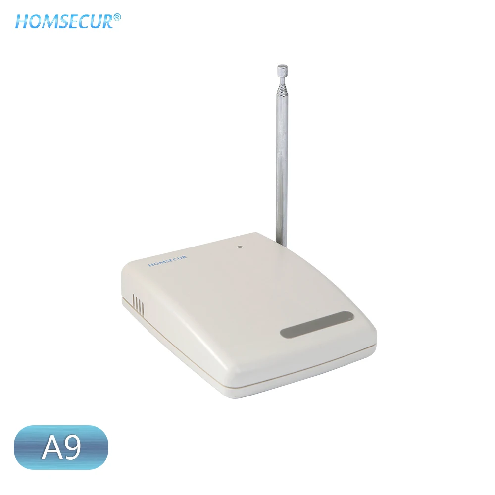 HOMSECUR 433MHz Wireless Signal Repeater A9 for 433MHz Home Security Alarm System Wireless Sensor
HOMSECUR 433MHz Wireless Signal Repeater A9 for 433MHz Home Security Alarm System Wireless Sensor
