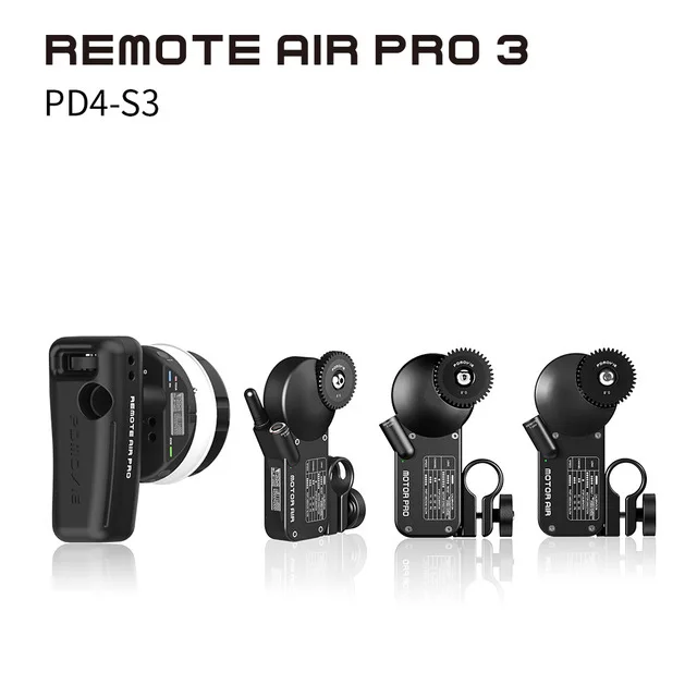 PDMOVIE REMOTE AIR PRO 3 Wireless Follow Focus Lens Control System for Gimbal DSLR Camera Video Shooting
PDMOVIE REMOTE AIR PRO 3 Wireless Follow Focus Lens Control System for Gimbal DSLR Camera Video Shooting