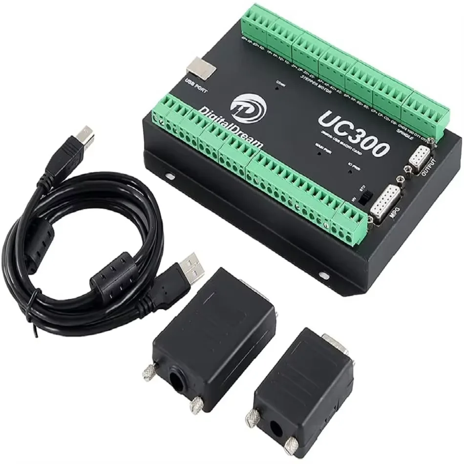 Контроллер ЧПУ USB Mach3 UC300 3, 4, 5, 6-осевая карта управления движением, обновление NVUM для фрезерного станка
Контроллер ЧПУ USB Mach3 UC300 3, 4, 5, 6-осевая карта управления движением, обновление NVUM для фрезерного станка