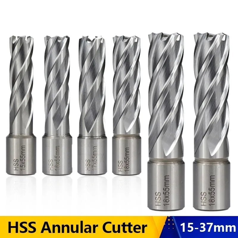 HSS Hollow Drill Bit 15/16/17/18/37mm Weldon Shank Hole Saw Metal Drilling Tools
HSS Hollow Drill Bit 15/16/17/18/37mm Weldon Shank Hole Saw Metal Drilling Tools