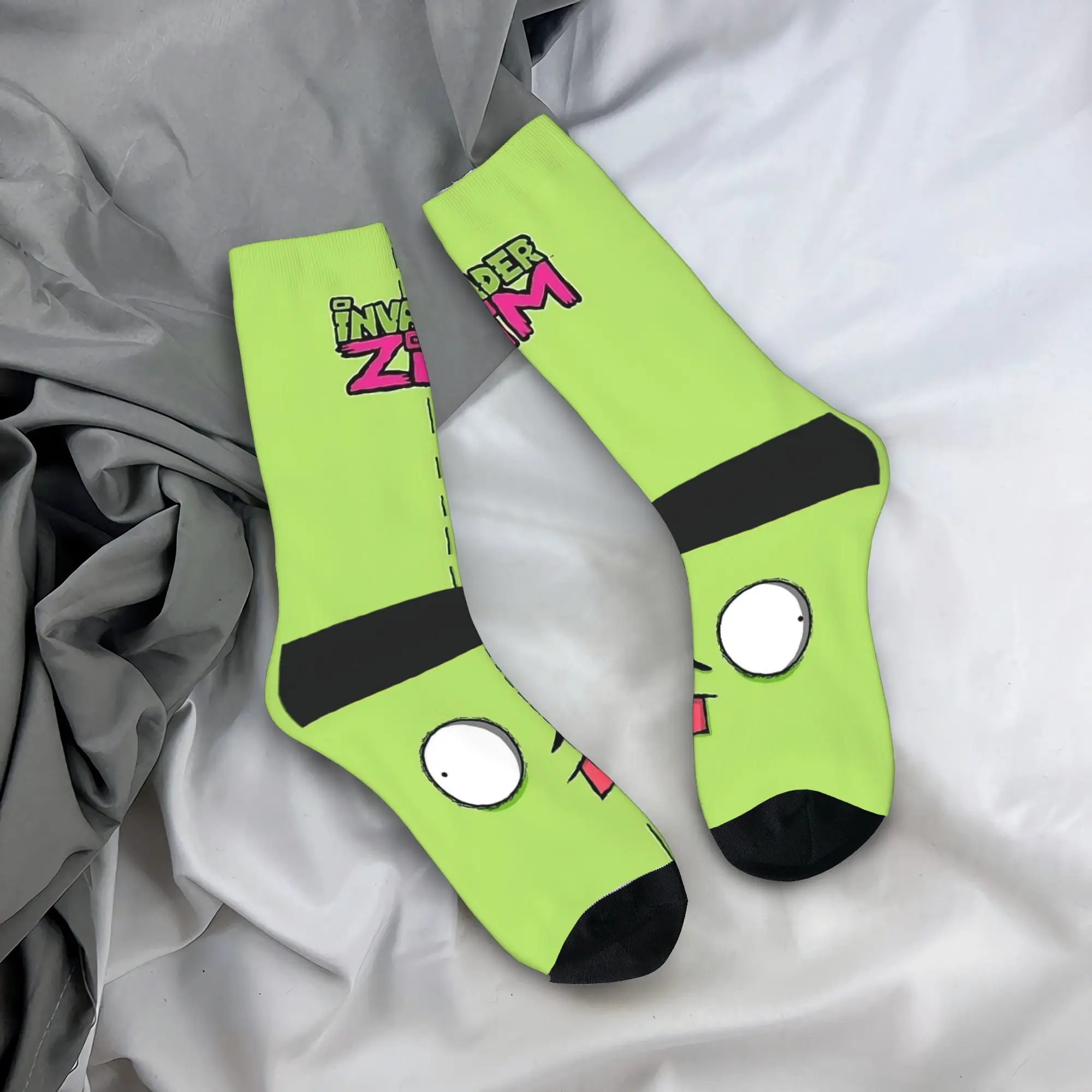 Крутые футбольные носки с героями мультфильмов Invader Zim Gir, полиэстеровые носки средней длины для унисекс, нескользящие
Крутые футбольные носки с героями мультфильмов Invader Zim Gir, полиэстеровые носки средней длины для унисекс, нескользящие