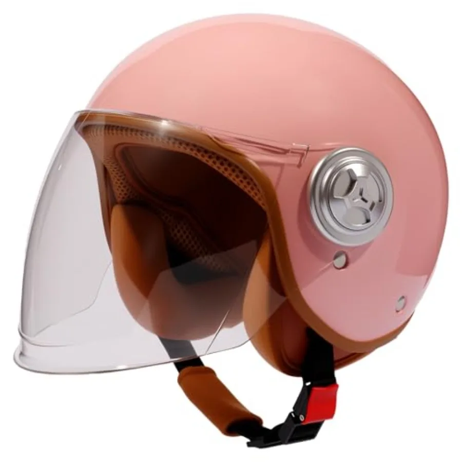 Retro DOT Approved 3/4 Motorcycle Helmet with Visor for Ages 3-15 Lightweight Open Face ATV Half Helmet for Electric Scooter Mo
Retro DOT Approved 3/4 Motorcycle Helmet with Visor for Ages 3-15 Lightweight Open Face ATV Half Helmet for Electric Scooter Mo