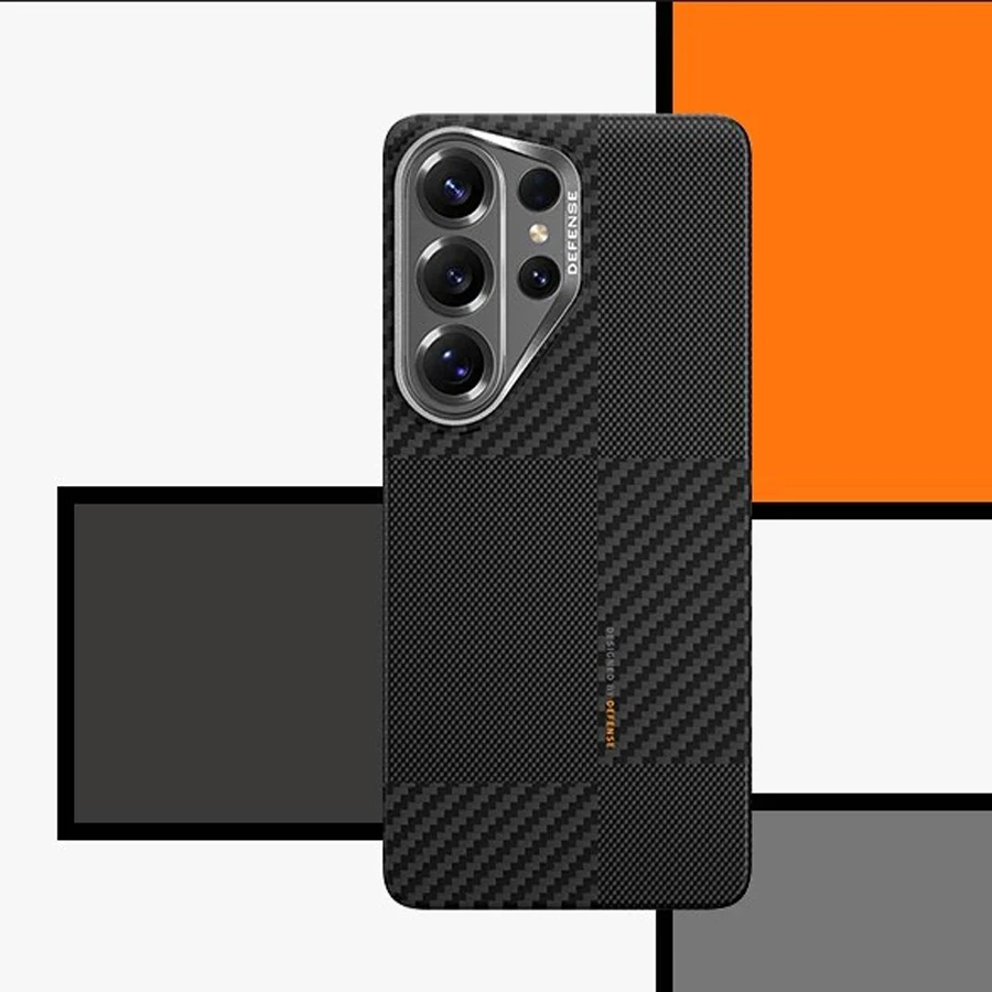 Original DEFENSE Kevlar Series For Samsung Galaxy S26 Ultra Case Woven Aramid Fiber Case forr Samsung Galaxy S26 Plus Case
Original DEFENSE Kevlar Series For Samsung Galaxy S26 Ultra Case Woven Aramid Fiber Case forr Samsung Galaxy S26 Plus Case