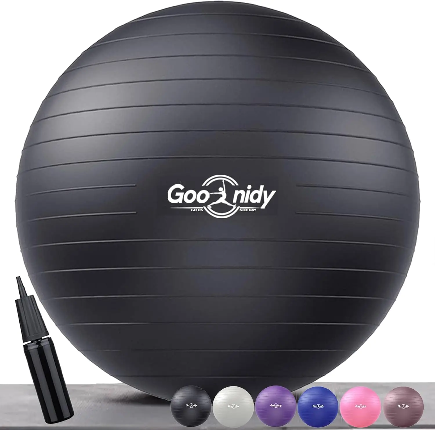 Anti-Burst Pilates Yoga Ball Chair, 2200lb Capacity, with Pump for Pregnancy, Physical Therapy, Stability, Fitness
Anti-Burst Pilates Yoga Ball Chair, 2200lb Capacity, with Pump for Pregnancy, Physical Therapy, Stability, Fitness