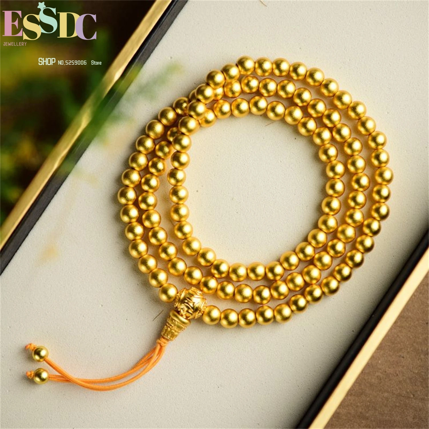 Позолоченные 108 бусин с шестью словами, мантра, буддийские четки, мала, ожерелье, браслет, Y-образное ожерелье, ювелирное изделие унисекс, подарок для мужчин и женщин
Позолоченные 108 бусин с шестью словами, мантра, буддийские четки, мала, ожерелье, браслет, Y-образное ожерелье, ювелирное изделие унисекс, подарок для мужчин и женщин