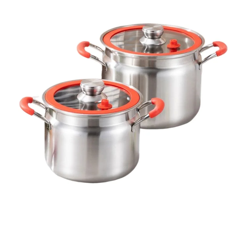 Food Grade Stainless Steel Thickened Micro Pressure Multifunctional Household Soup Pot Induction Cooker Gas Universal Large
Food Grade Stainless Steel Thickened Micro Pressure Multifunctional Household Soup Pot Induction Cooker Gas Universal Large