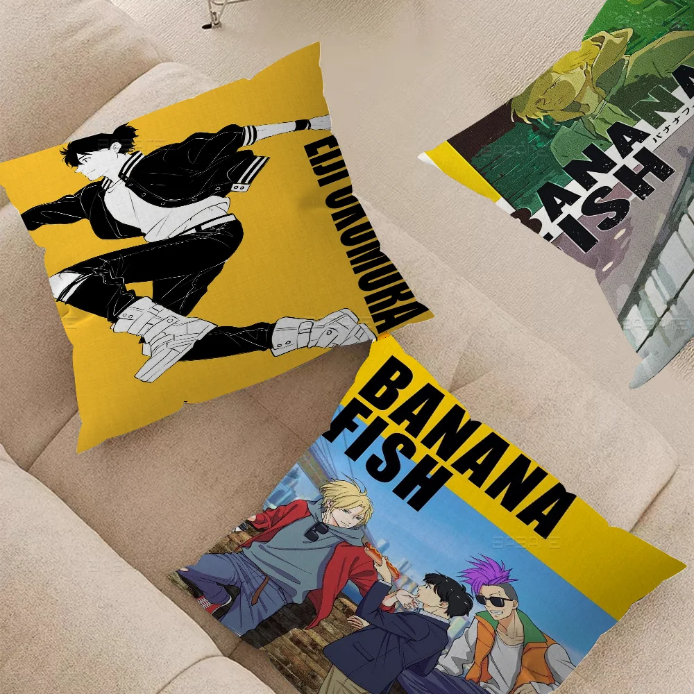 Banana Fish Pillow Cushion Cover Pillowcase Living Room Sofa Home Decor Customized
Banana Fish Pillow Cushion Cover Pillowcase Living Room Sofa Home Decor Customized