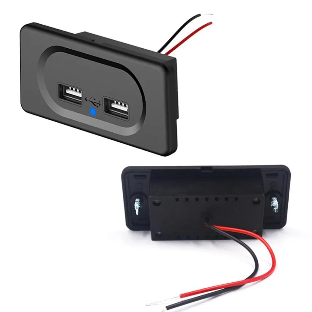 DC5V/3,1A зарядная розетка с двумя USB-портами, розетка для зарядного устройства для 12 В, автомобиля, лодки, дома на колесах, каравана, кемпинга, аксессуары
DC5V/3,1A зарядная розетка с двумя USB-портами, розетка для зарядного устройства для 12 В, автомобиля, лодки, дома на колесах, каравана, кемпинга, аксессуары