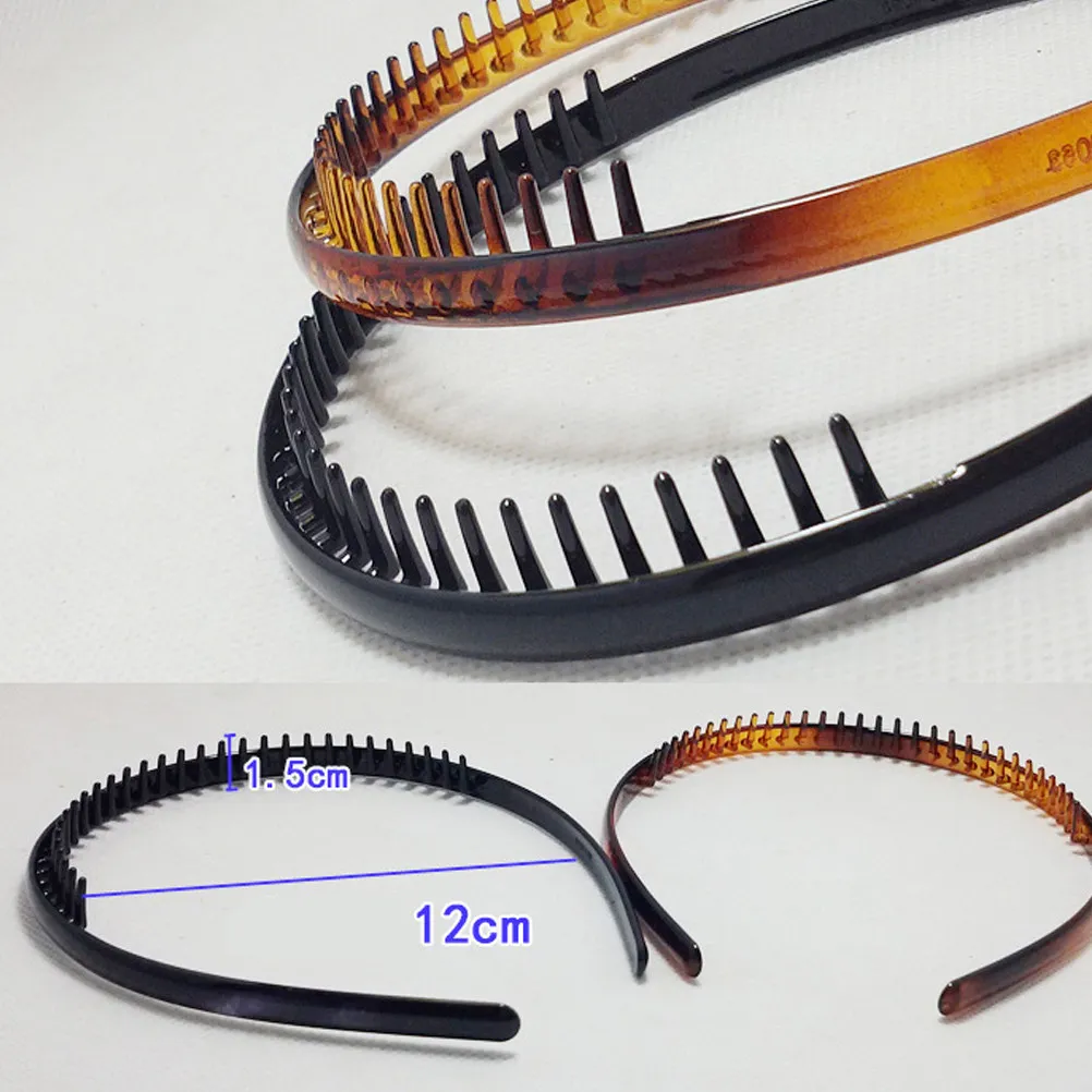 6Pcs Anti-Slip Teeth Hair Hoop for Women Soft Lightweight Hairband to Organize Bangs and Style Hair Party Daily
6Pcs Anti-Slip Teeth Hair Hoop for Women Soft Lightweight Hairband to Organize Bangs and Style Hair Party Daily