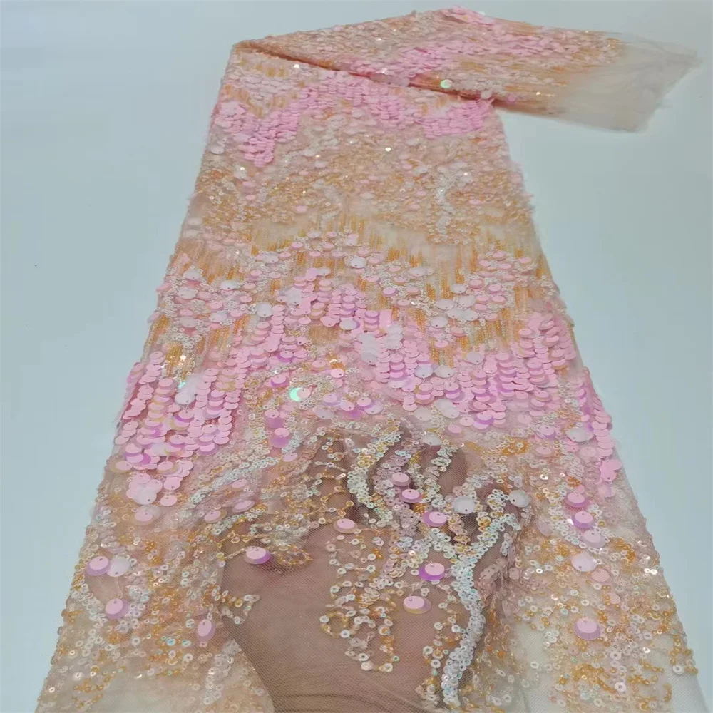 2024 African Sequins Lace Fabric High Quality Lace French Lace Fabric Nigerian Lace Fabrics For African Wedding Dress hx
2024 African Sequins Lace Fabric High Quality Lace French Lace Fabric Nigerian Lace Fabrics For African Wedding Dress hx