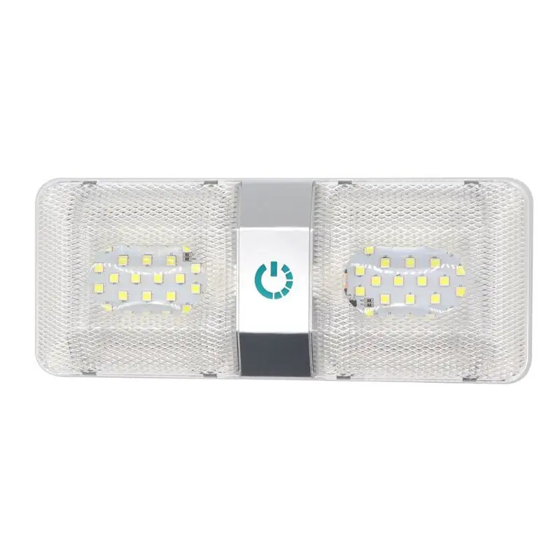 Universal 12V LED RV Interior Led Ceiling Light Boat for Camper Trailer Reading Lamp Adjustable Brightness LED Light
Universal 12V LED RV Interior Led Ceiling Light Boat for Camper Trailer Reading Lamp Adjustable Brightness LED Light