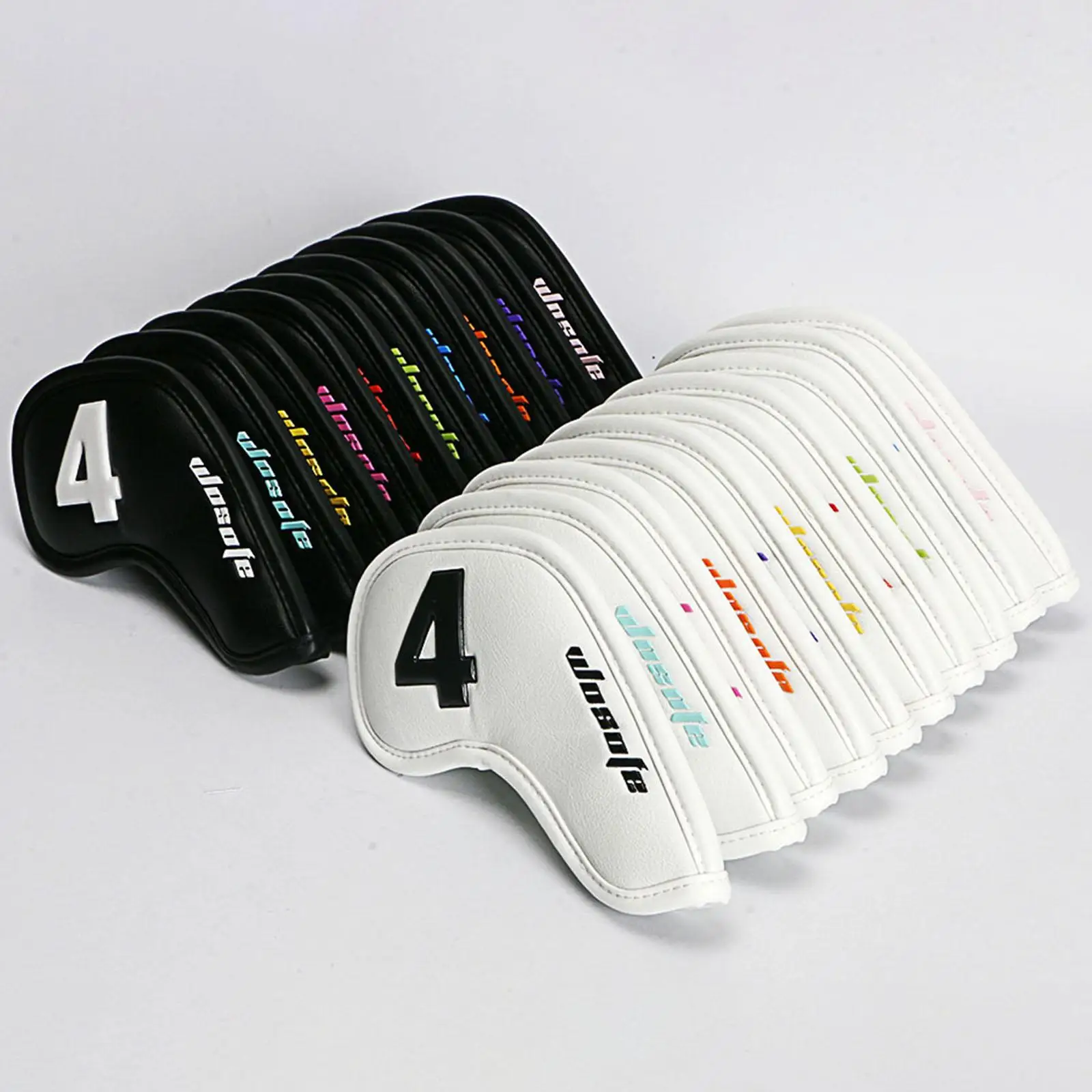 Set of 10 PU Golf Covers Sets Smooth Texture Big Colorful Number
Set of 10 PU Golf Covers Sets Smooth Texture Big Colorful Number