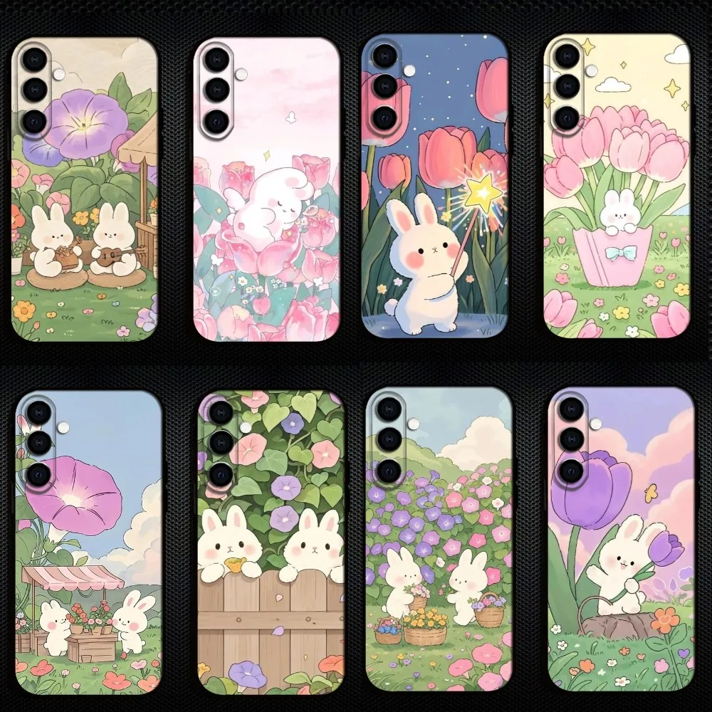 Cute Rabbit Cartoon Pattern Phone Case For Samsung Galaxy A73/A72/A71/A70/A53/A52/A51/Others Soft Black Shell
Cute Rabbit Cartoon Pattern Phone Case For Samsung Galaxy A73/A72/A71/A70/A53/A52/A51/Others Soft Black Shell
