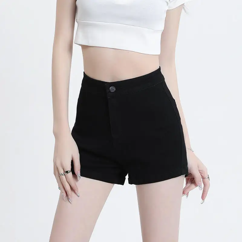 High Waist Black Skinny Jeans Women's Summer Bottoming Hot Girl A-Line Shorts American Style Commute Wind Tight Fit Jeans
High Waist Black Skinny Jeans Women's Summer Bottoming Hot Girl A-Line Shorts American Style Commute Wind Tight Fit Jeans