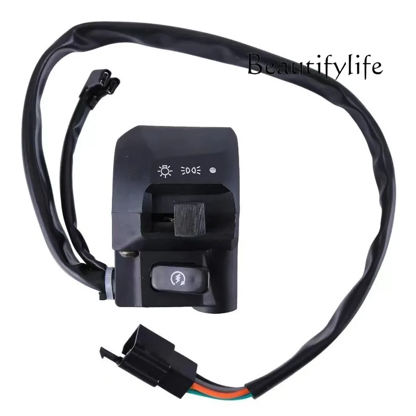 Motorcycle modification handle seat switch knife right hand handle assembly headlight start button with corner line matching
Motorcycle modification handle seat switch knife right hand handle assembly headlight start button with corner line matching