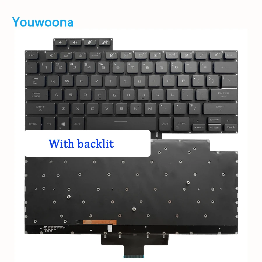 New Laptop Keyboard For ASUS Zephyrus ROG 15 16 G16 GA503 GA503 GA503Q/QR/QS GU603 GU603H
New Laptop Keyboard For ASUS Zephyrus ROG 15 16 G16 GA503 GA503 GA503Q/QR/QS GU603 GU603H