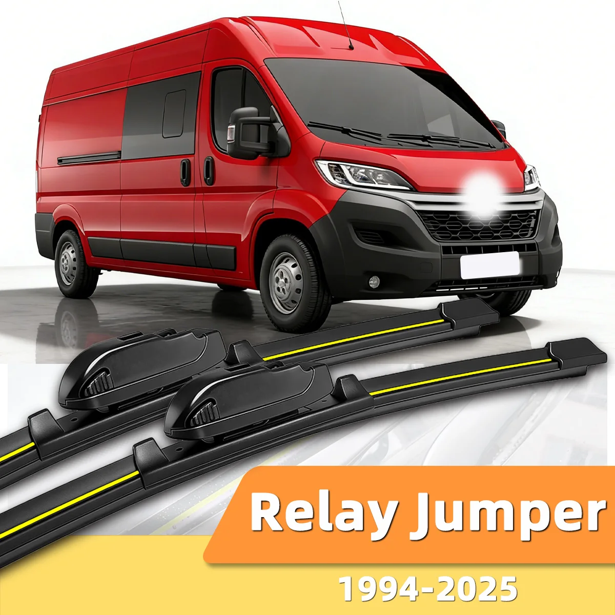 PINMOAP 2PCS Car Windshield Wiper Blades Are Suitable For Citroen Relay Jumper 1994-2025 Rubber Strip Accessories Wiper Blades
PINMOAP 2PCS Car Windshield Wiper Blades Are Suitable For Citroen Relay Jumper 1994-2025 Rubber Strip Accessories Wiper Blades