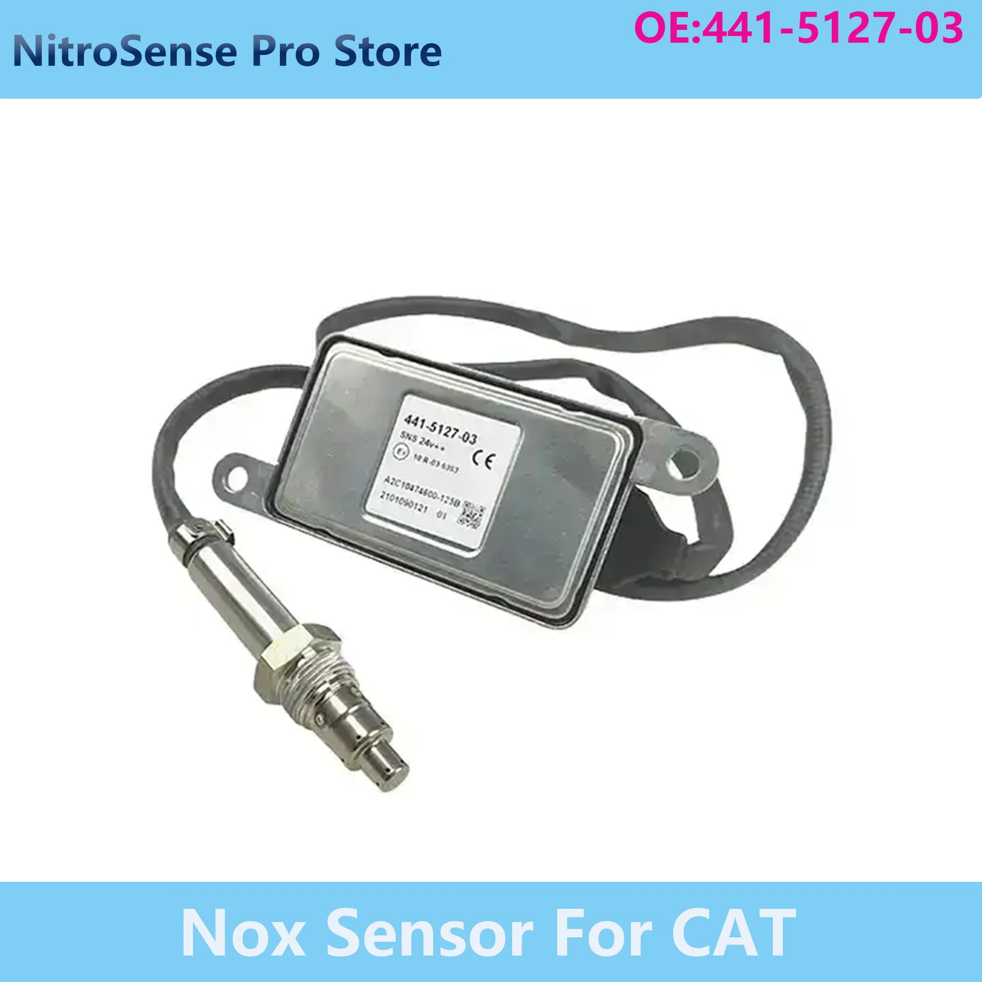 24V 441-5127-03 441512703 441 5127 03 Nitrogen Oxide Sensor For CAT Caterpillar Truck Engine Nox Sensor
24V 441-5127-03 441512703 441 5127 03 Nitrogen Oxide Sensor For CAT Caterpillar Truck Engine Nox Sensor