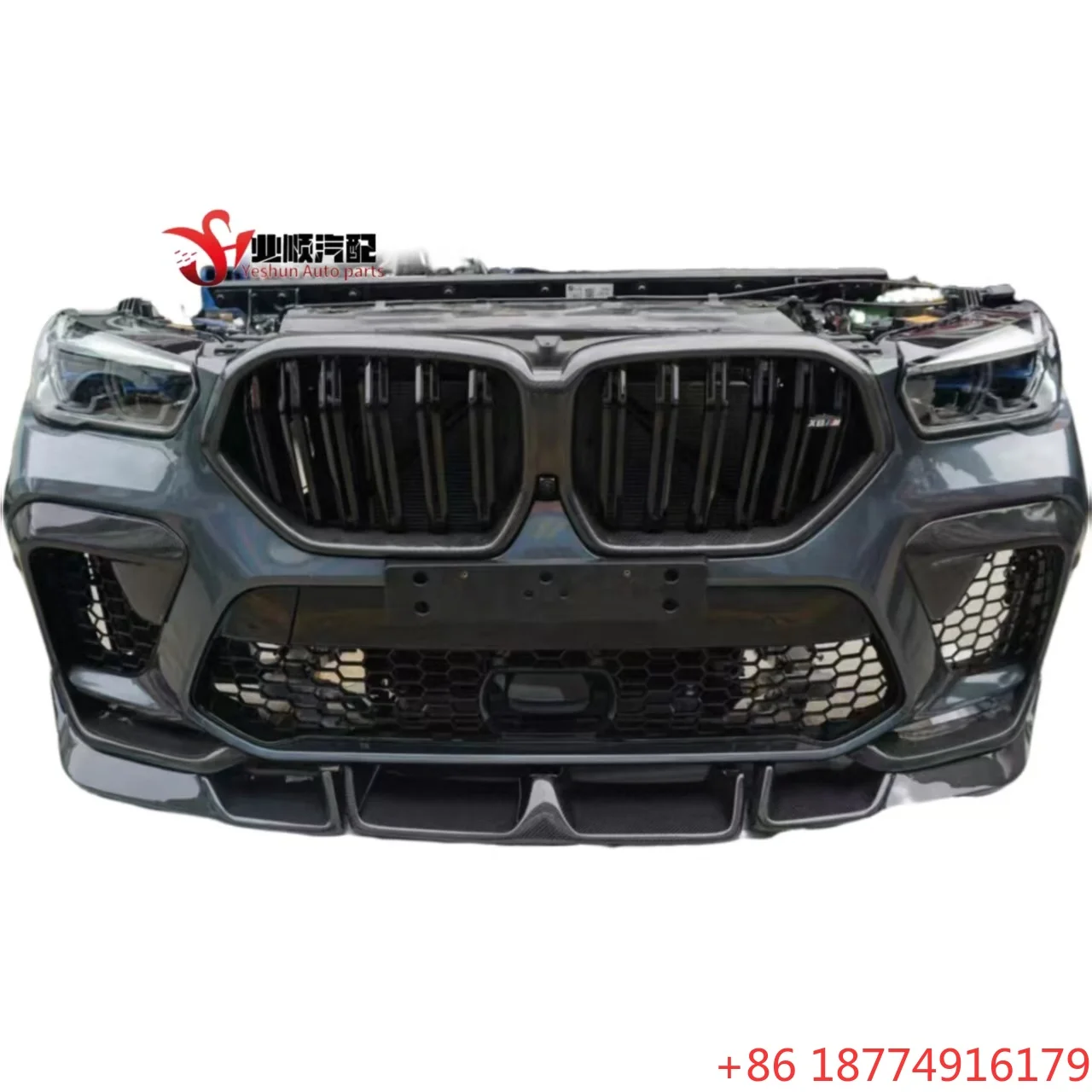 Professional Wholesale High Quality Hot Selling X6M F96 Front Bumper with Grille Radiator LED Headlight for Body Kit
Professional Wholesale High Quality Hot Selling X6M F96 Front Bumper with Grille Radiator LED Headlight for Body Kit