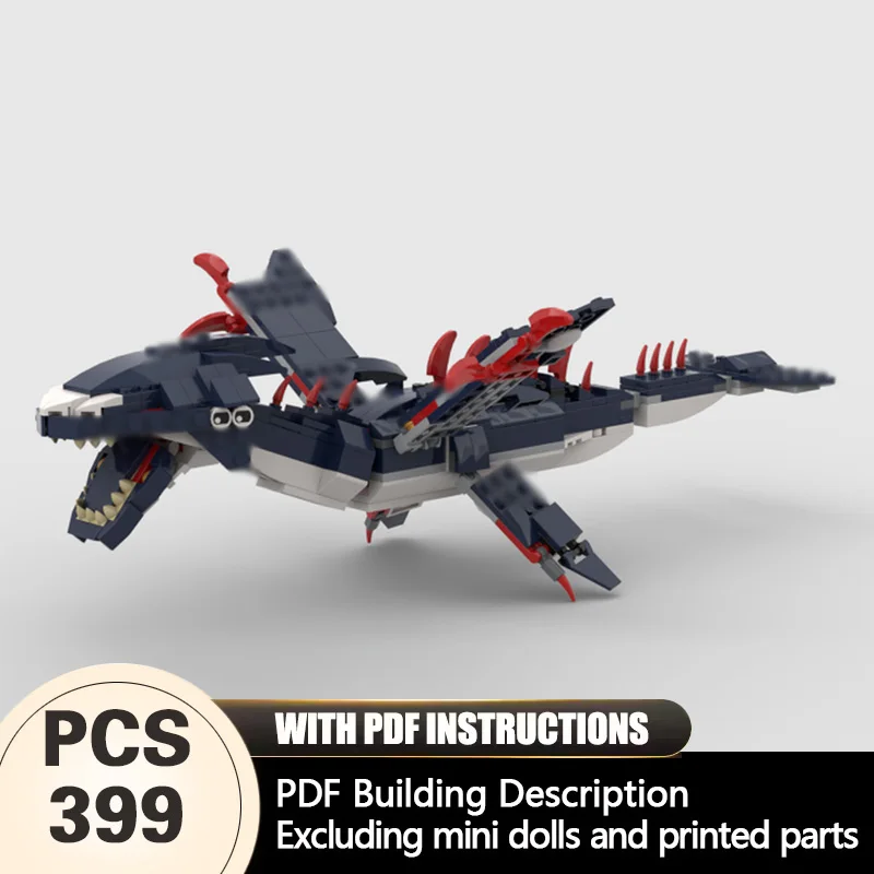 Creators Animal Series Model MOC Building Bricks Ice Sea Dragon Modular Technology Gifts Holiday Assemble Children Toys Suit
Creators Animal Series Model MOC Building Bricks Ice Sea Dragon Modular Technology Gifts Holiday Assemble Children Toys Suit