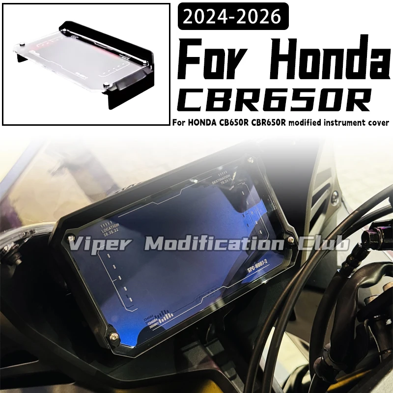 For HONDA CB650R CBR650R modified instrument guard cover Instrument cover Decorative cover 2024 2025 2026
For HONDA CB650R CBR650R modified instrument guard cover Instrument cover Decorative cover 2024 2025 2026