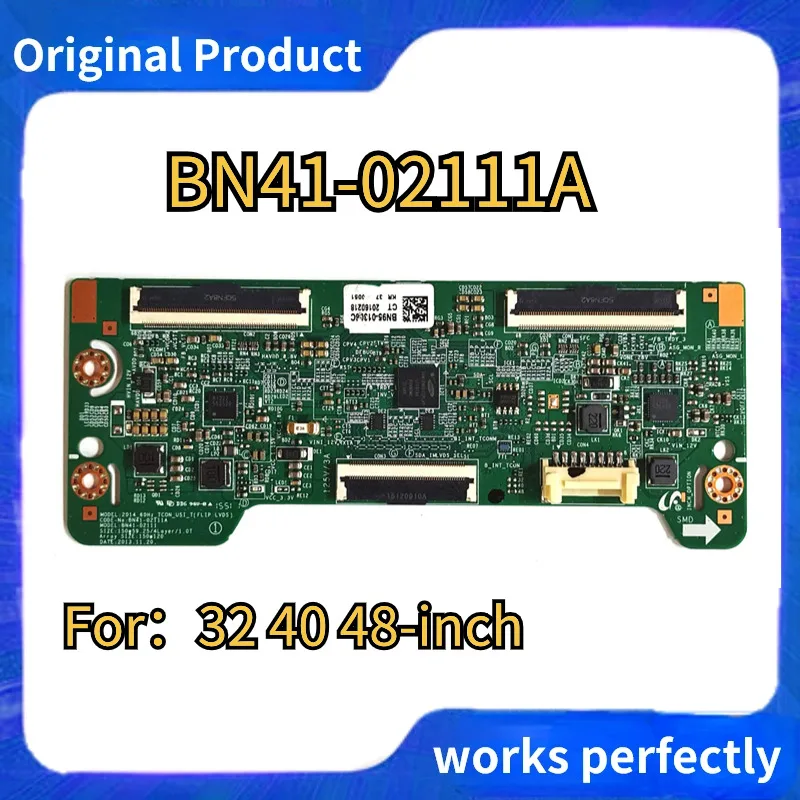 Original Logic Board BN41-02111 BN41-02111A 2014-60HZ_TCON_USI_T for 32-inch 40-inch 48-inch Repair and replacement
Original Logic Board BN41-02111 BN41-02111A 2014-60HZ_TCON_USI_T for 32-inch 40-inch 48-inch Repair and replacement