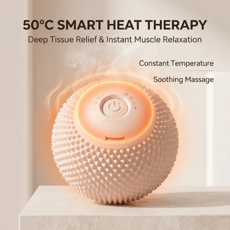 Smart Heating Massage Ball Powerful Vibration Relieve Muscle Stiffness Promote Blood Circulation Full Body Use
Smart Heating Massage Ball Powerful Vibration Relieve Muscle Stiffness Promote Blood Circulation Full Body Use
