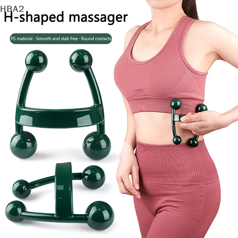 H Shape Trigger Point Body Massager For Body Deep Tissue Massage Portable Handheld Massaging Tool For Trapezius Waist Back Hands
H Shape Trigger Point Body Massager For Body Deep Tissue Massage Portable Handheld Massaging Tool For Trapezius Waist Back Hands