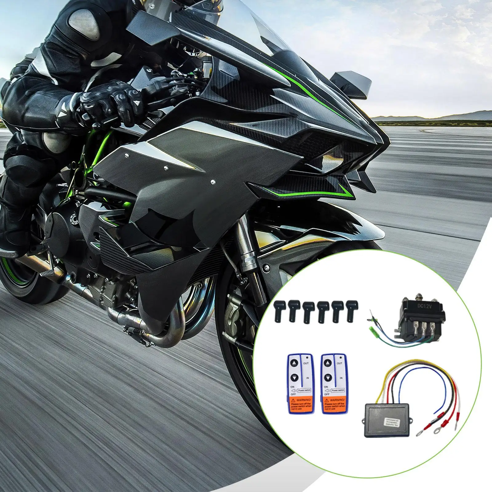 Комплект электромагнитного реле лебедки 250А, 12 В, легкий аксессуар, беспроводной пульт дистанционного управления, 50 м
Комплект электромагнитного реле лебедки 250А, 12 В, легкий аксессуар, беспроводной пульт дистанционного управления, 50 м