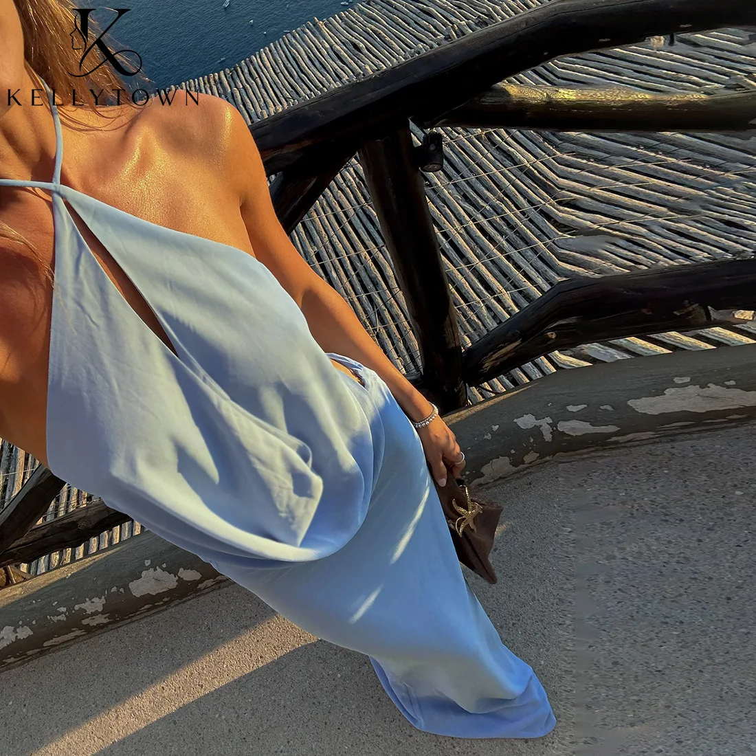 Halter Dress Sexy Bodycon Long Dresses Summer Party Club Outfics Solid Sleeveless Ruched Fashion Chic Backess Maxi Dresses
Halter Dress Sexy Bodycon Long Dresses Summer Party Club Outfics Solid Sleeveless Ruched Fashion Chic Backess Maxi Dresses