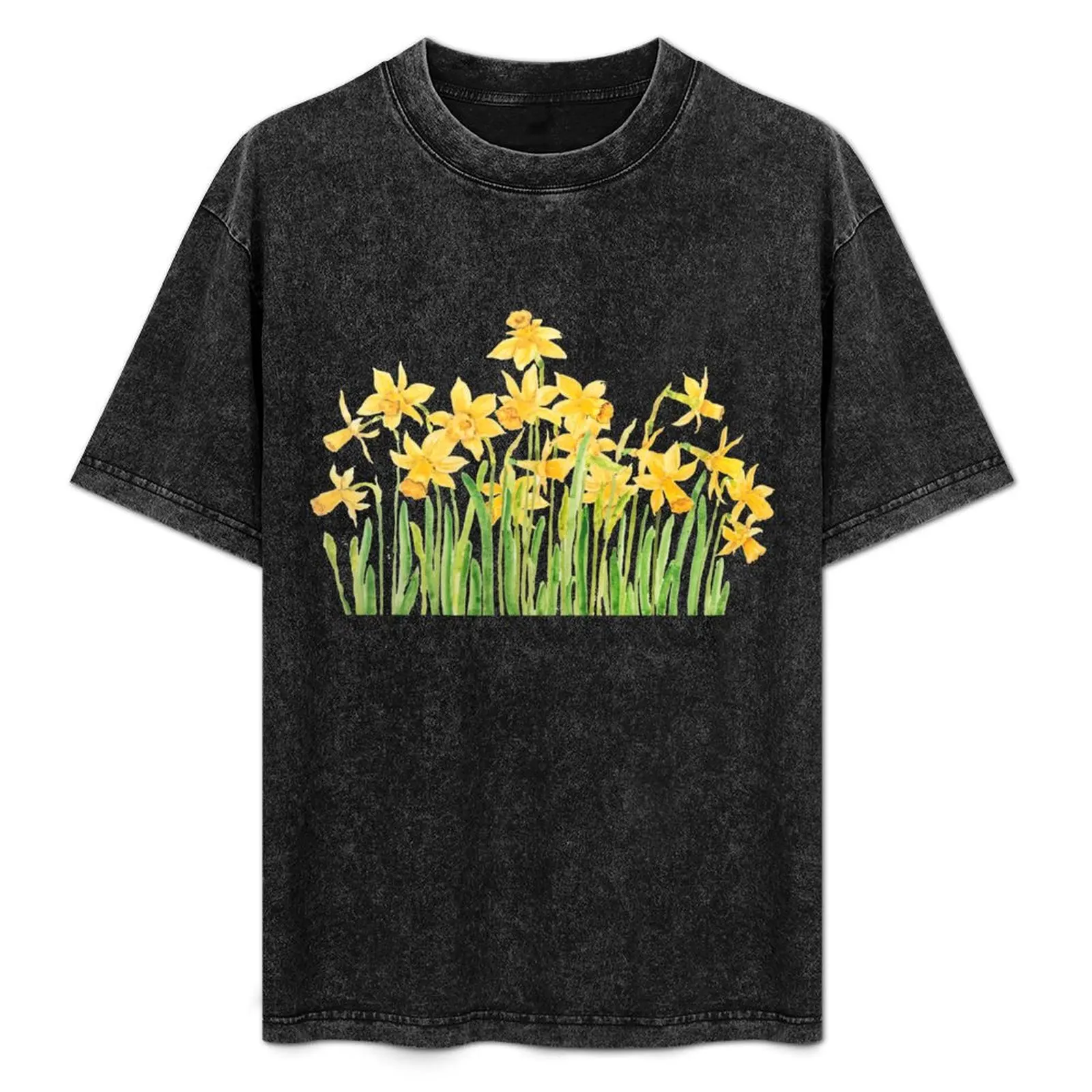 yellow daffodils field watercolor T-Shirt Basic Plain Short Sleeve Crew Neck Tee
yellow daffodils field watercolor T-Shirt Basic Plain Short Sleeve Crew Neck Tee