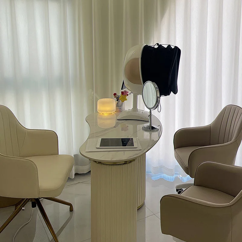 !@Modern Simple Wood Style Beauty Salon Desk Chair Medical Consulting Table with Skin Detection Panel for Beauty Consulting Room
!@Modern Simple Wood Style Beauty Salon Desk Chair Medical Consulting Table with Skin Detection Panel for Beauty Consulting Room