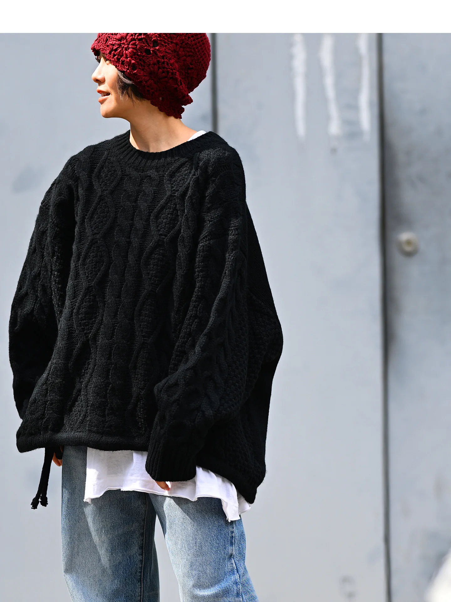 Loose round Ne Knitted Sweater Women's Autumn Winter Faion Versatile Slimming Milan Declaration Spiral Weave Flower Pattern
Loose round Ne Knitted Sweater Women's Autumn Winter Faion Versatile Slimming Milan Declaration Spiral Weave Flower Pattern