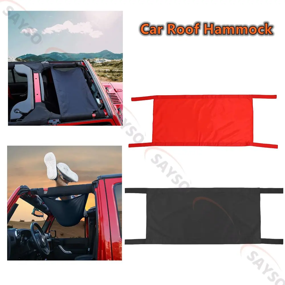 Для Jeep Sunshade Hammock на крыше — подходит для Jeep Wrangler YJ/TJ/JK/JL (1987-2024), Gladiator JT, 2-дверный и 4-дверный сетчатый козырек Co 
Для Jeep Sunshade Hammock на крыше — подходит для Jeep Wrangler YJ/TJ/JK/JL (1987-2024), Gladiator JT, 2-дверный и 4-дверный сетчатый козырек Co