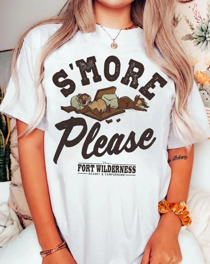 Рубашка S’More Please Chip N’ Dale Футболка Disney Happy Camper Футболка Fort Wilderness Resort и кемпинговая футболка
Рубашка S’More Please Chip N’ Dale Футболка Disney Happy Camper Футболка Fort Wilderness Resort и кемпинговая футболка