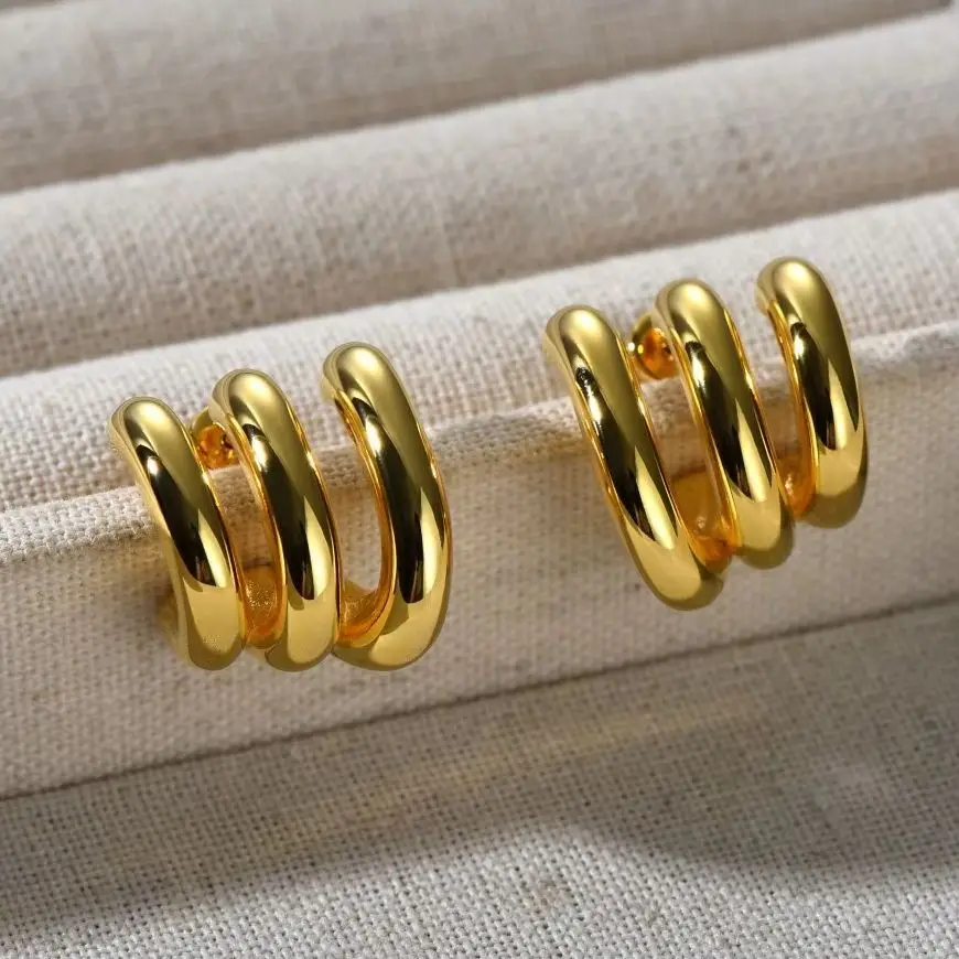 Fashion Multi Layer Irregularity Gold 925 Silver Needle Women Europe Designer Jewelry Trend
Fashion Multi Layer Irregularity Gold 925 Silver Needle Women Europe Designer Jewelry Trend