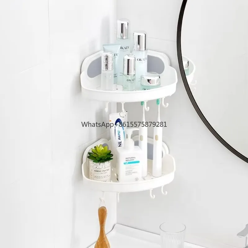 Bathroom Triangle Wall Mounted Storage Organizer Rack Corner Shelves Vacuum Shower Caddy Basket with Suction Cups
Bathroom Triangle Wall Mounted Storage Organizer Rack Corner Shelves Vacuum Shower Caddy Basket with Suction Cups