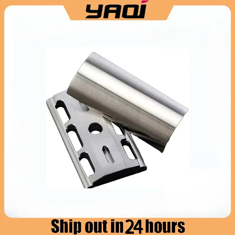 YAQI SLOPE 316 Stainless Steel Slant Safety Razor Head Professional Travel Beard Care Grooming Tool for Home/Holiday Use
YAQI SLOPE 316 Stainless Steel Slant Safety Razor Head Professional Travel Beard Care Grooming Tool for Home/Holiday Use