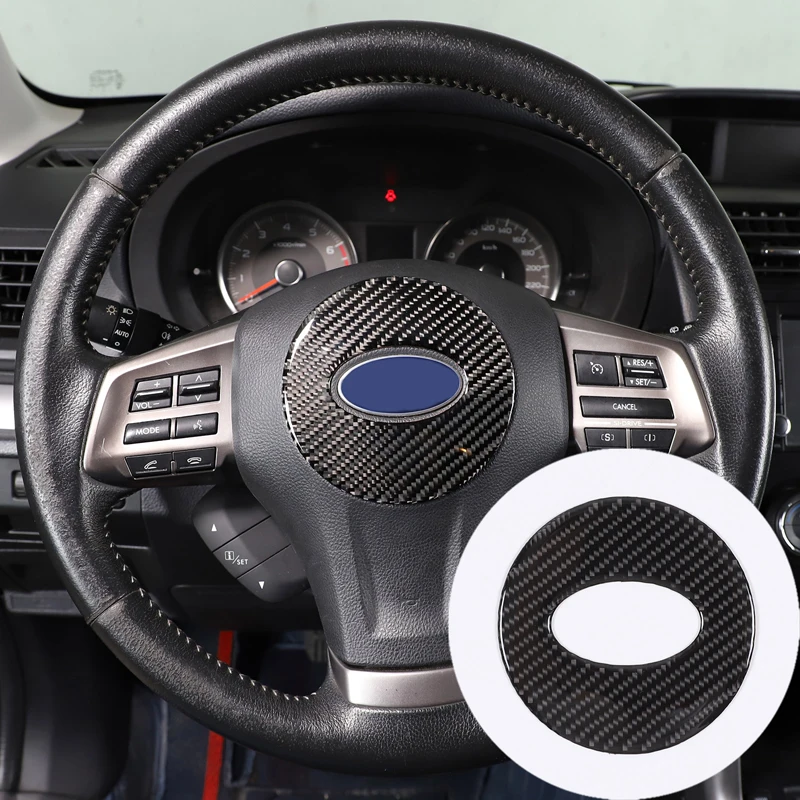 For Subaru Forester 2013-2018 Soft Carbon Fiber Car Steering Wheel Logo Sticker Auto Interior Accessories
For Subaru Forester 2013-2018 Soft Carbon Fiber Car Steering Wheel Logo Sticker Auto Interior Accessories