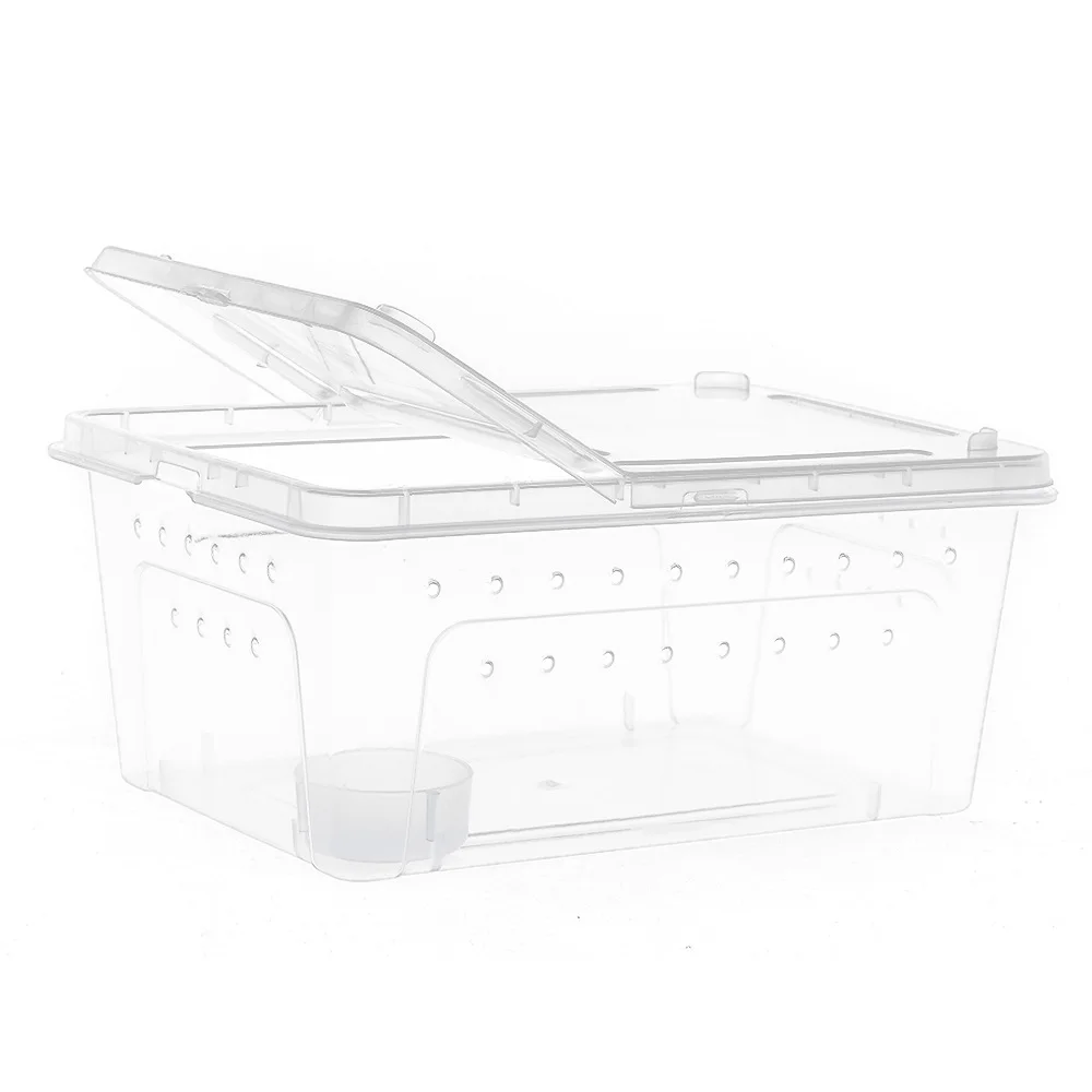 Medium reptile feeding box silkworm baby box hamster spider lizard leopard print guardian horned frog plastic feeding box wholes
Medium reptile feeding box silkworm baby box hamster spider lizard leopard print guardian horned frog plastic feeding box wholes