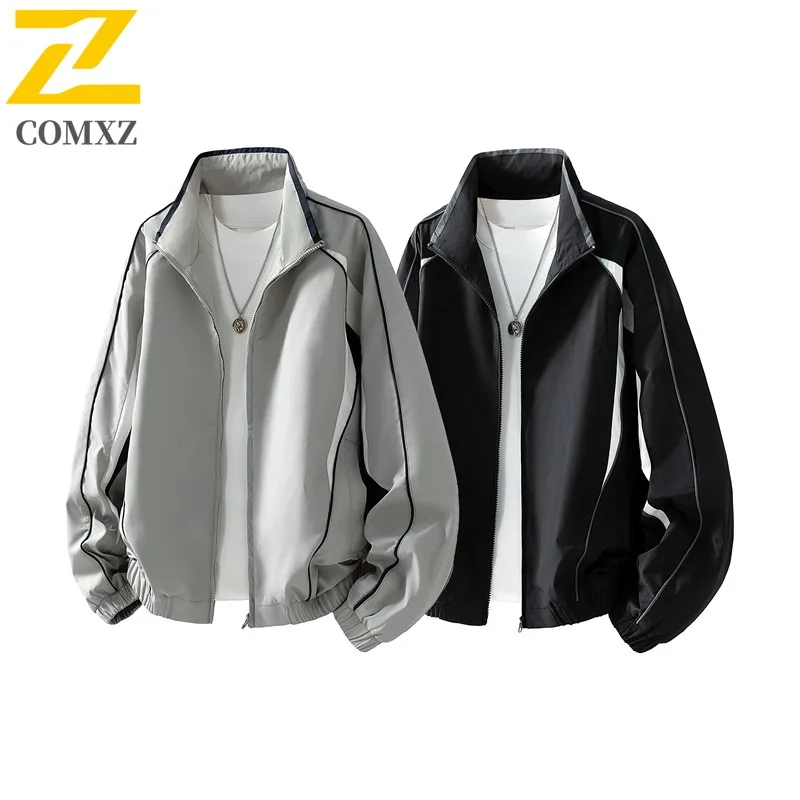 COMXZ Luxury Mens Jacket Casual Stand Collar Mountaineering Windproof Coat Daily Style Lightweight Autumn Motorcycle Jacket
COMXZ Luxury Mens Jacket Casual Stand Collar Mountaineering Windproof Coat Daily Style Lightweight Autumn Motorcycle Jacket