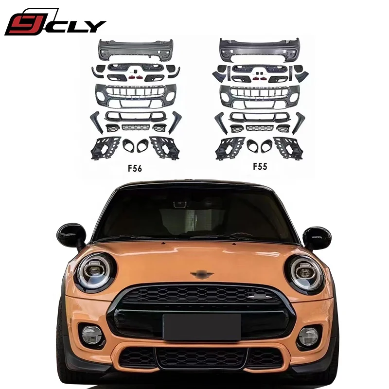 CLY JCW Body Kit for Mini F55/F56 2014-2020 | Front/Rear Bumpers + Exhaust Pipes
CLY JCW Body Kit for Mini F55/F56 2014-2020 | Front/Rear Bumpers + Exhaust Pipes