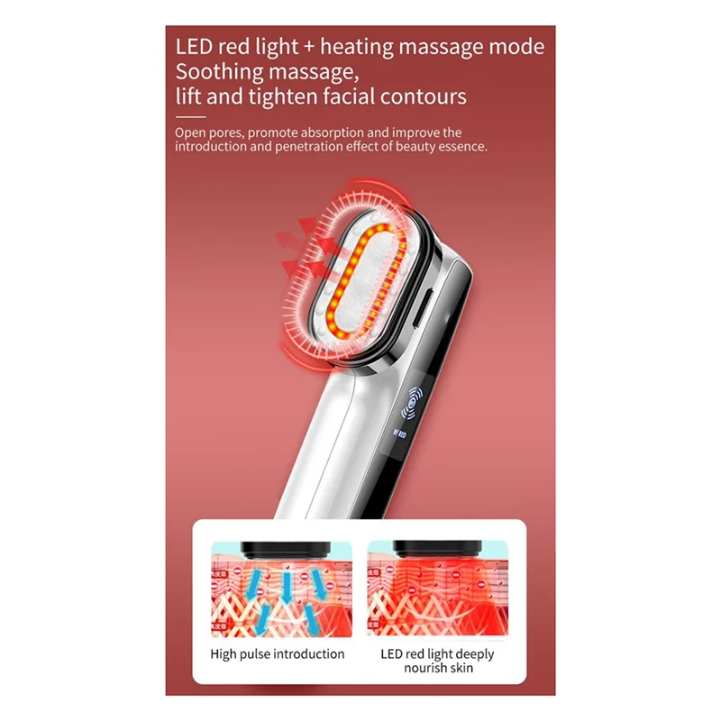 A23R-RF&EMS Электрический массажер для лица Светодиодная фотонная терапия Лифтинг кожи Пластик против старения Удаление морщин Американская вилка
A23R-RF&EMS Электрический массажер для лица Светодиодная фотонная терапия Лифтинг кожи Пластик против старения Удаление морщин Американская вилка