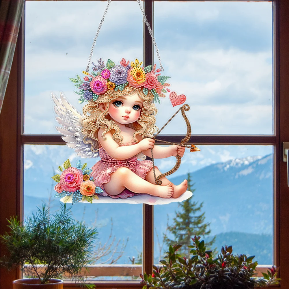 Acrylic 2D Flat DIY Special Shape Hanging Diamond Art Kits Rhinestone Diamond Art Window Pendants Wall Decor for Home & Windows
Acrylic 2D Flat DIY Special Shape Hanging Diamond Art Kits Rhinestone Diamond Art Window Pendants Wall Decor for Home & Windows