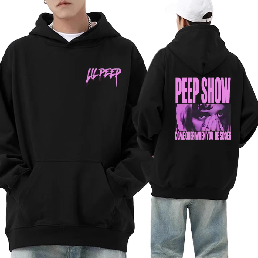 New In Rapper Lil Peep Show Double Sided Print Hoodie Men Women Sweatshirt Autumn Winter Long sleeve Fleece goth Pullover Unisex
New In Rapper Lil Peep Show Double Sided Print Hoodie Men Women Sweatshirt Autumn Winter Long sleeve Fleece goth Pullover Unisex