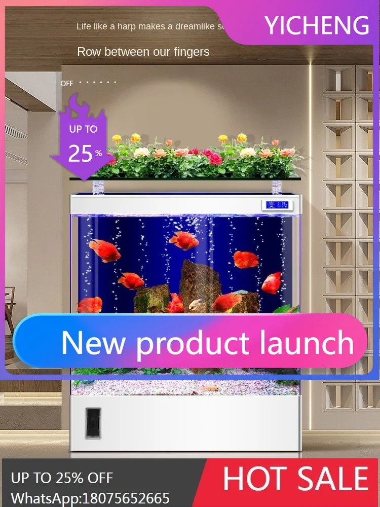LYY fish tank living room home smart ecological floor free water box goldfish tank
LYY fish tank living room home smart ecological floor free water box goldfish tank