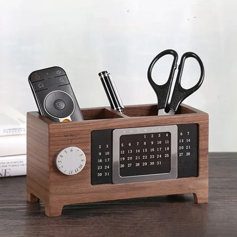 Solid Calendar Pen Holder Multifunctional Desktop Office Organizer Stationery Pencil Storage Box for Office Home Decoration
Solid Calendar Pen Holder Multifunctional Desktop Office Organizer Stationery Pencil Storage Box for Office Home Decoration