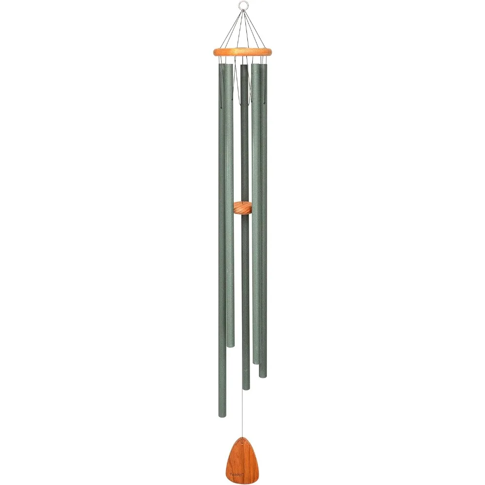 60-inch Redwood Wind Chime in Forest Green by Wind River for Patio, Backyard, Garden, and Outdoor décor. Made in The USA
60-inch Redwood Wind Chime in Forest Green by Wind River for Patio, Backyard, Garden, and Outdoor décor. Made in The USA