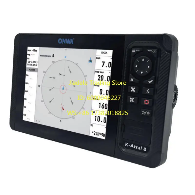 K-Astral 8X 8-inch Touch Screen GPS + Class B + AIS Fishing Finder
K-Astral 8X 8-inch Touch Screen GPS + Class B + AIS Fishing Finder